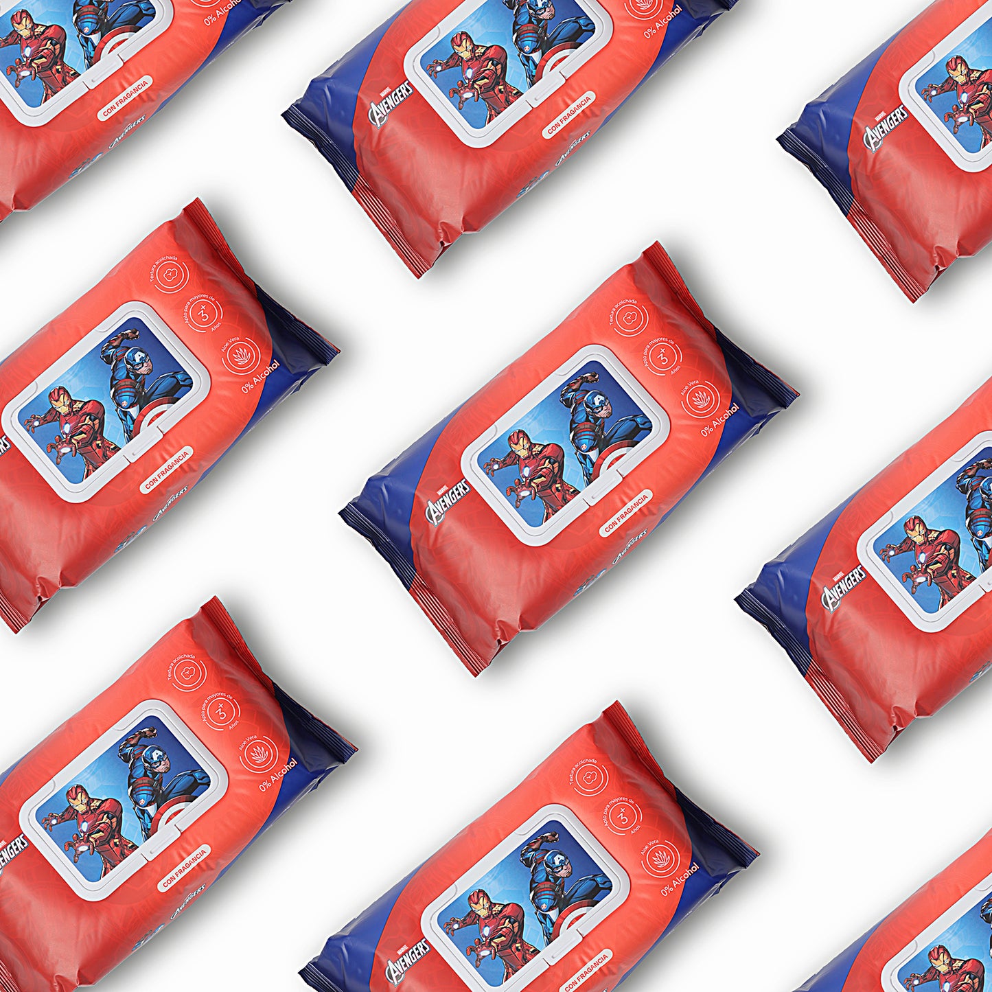 Pack x 6 Pañitos Húmedos Marvel Cosmos Avengers