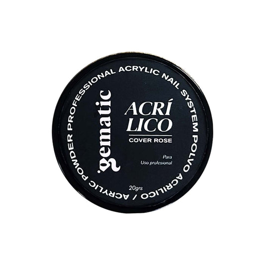 Acrilico De Uñas Gematic Cover Rose