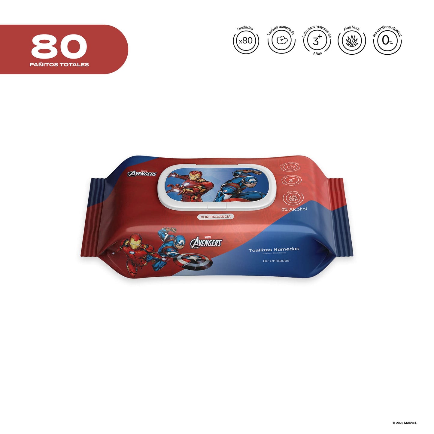 Pañitos Húmedos Marvel Cosmos Avengers